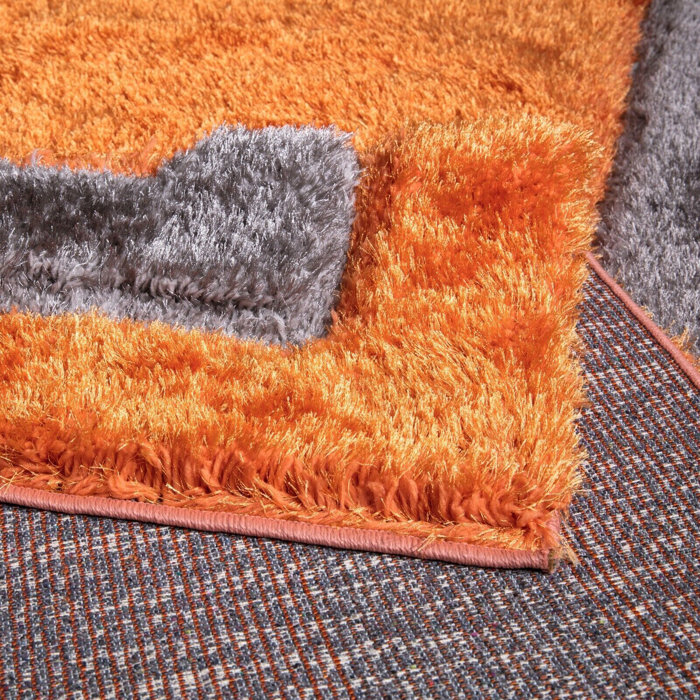 Fairmont Park Yorktown Orange/Grey Rug Wayfair.co.uk